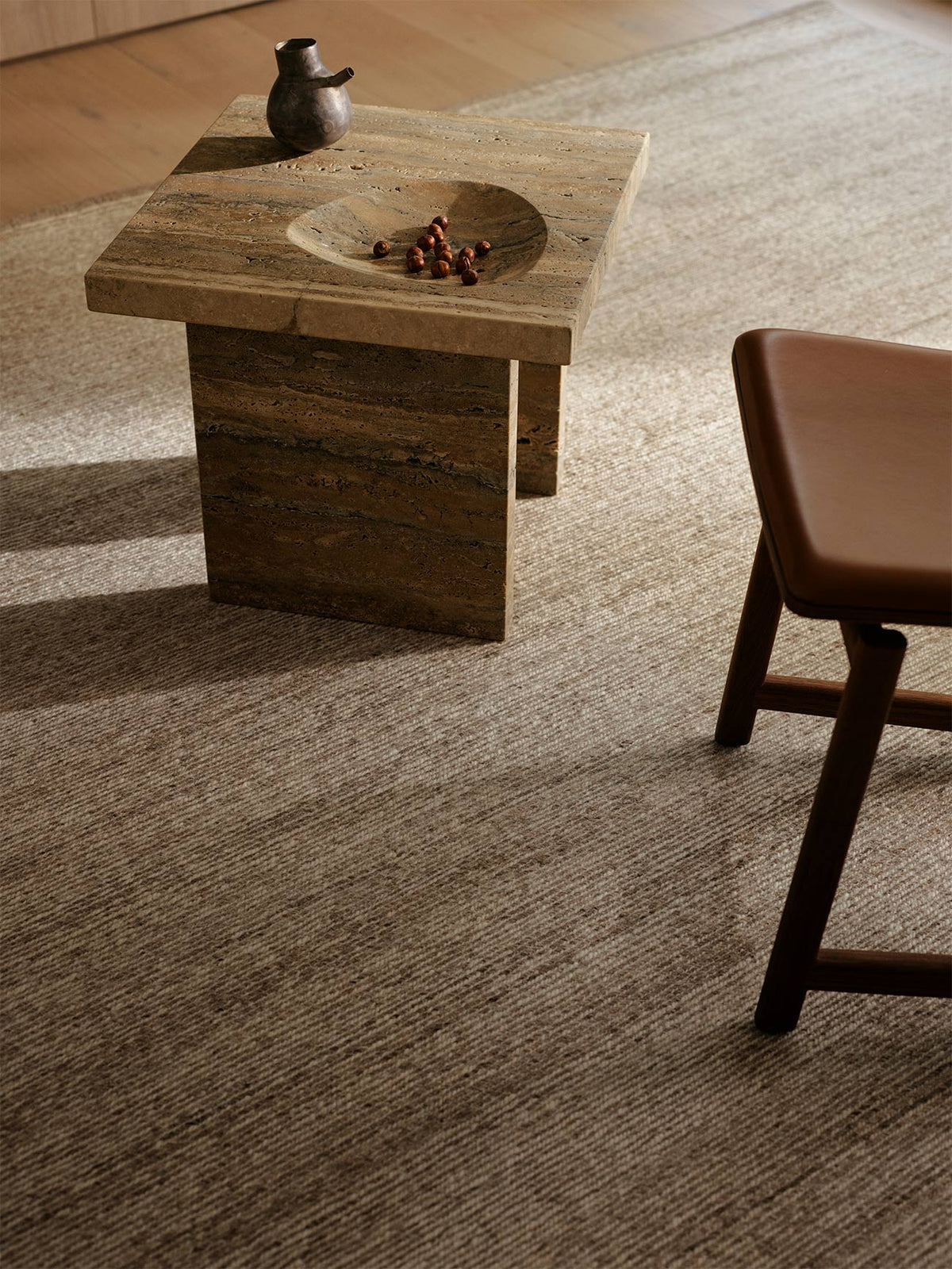 Armadillo Field Rug in Brindle