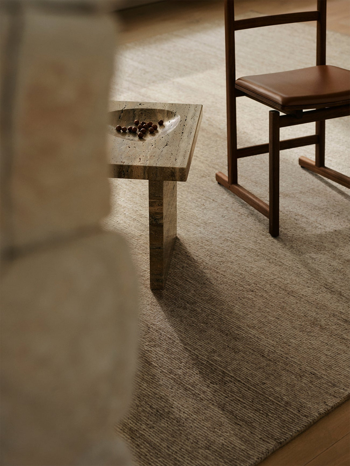 Armadillo Field Rug in Brindle