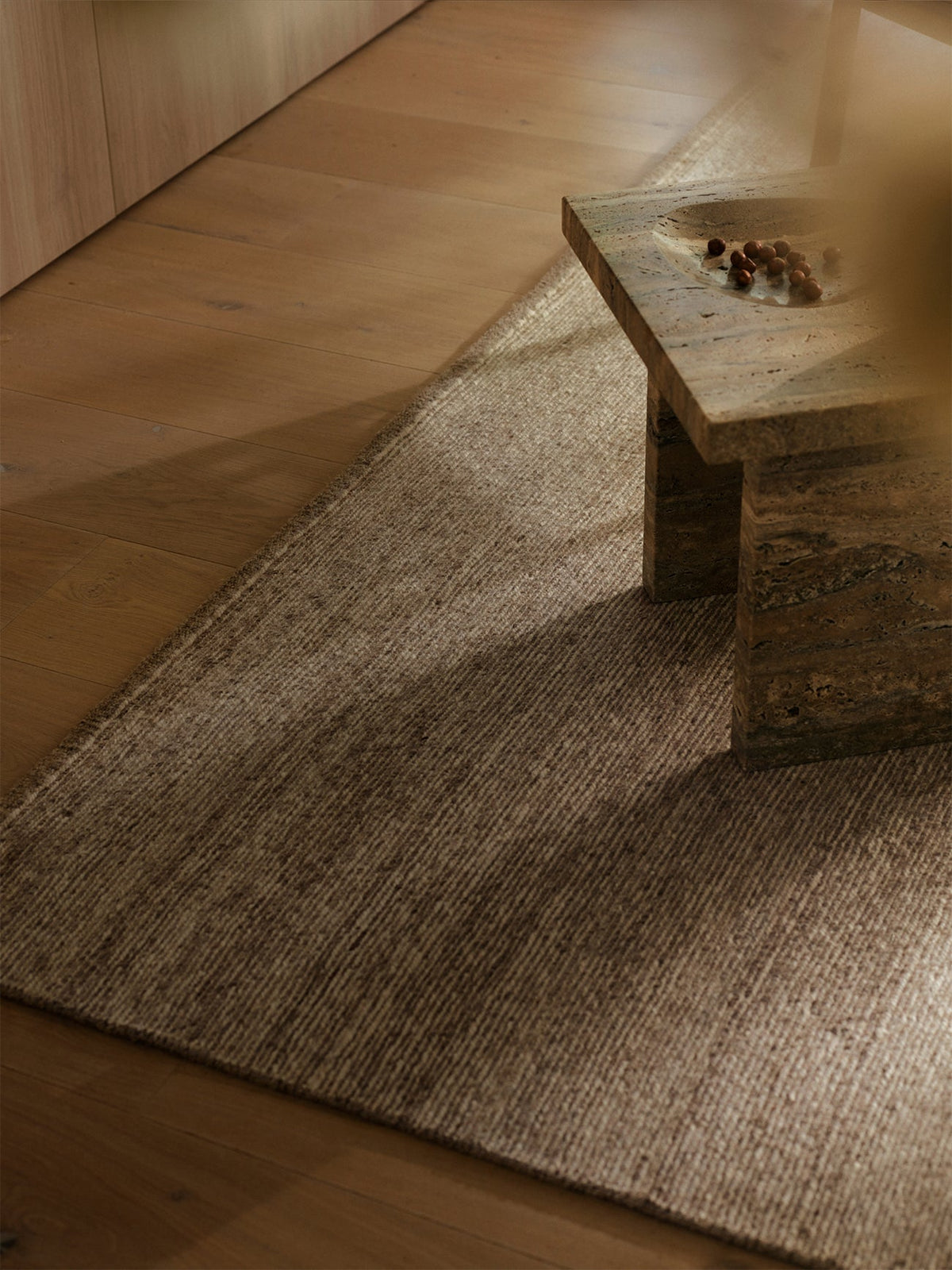 Armadillo Field Rug in Brindle